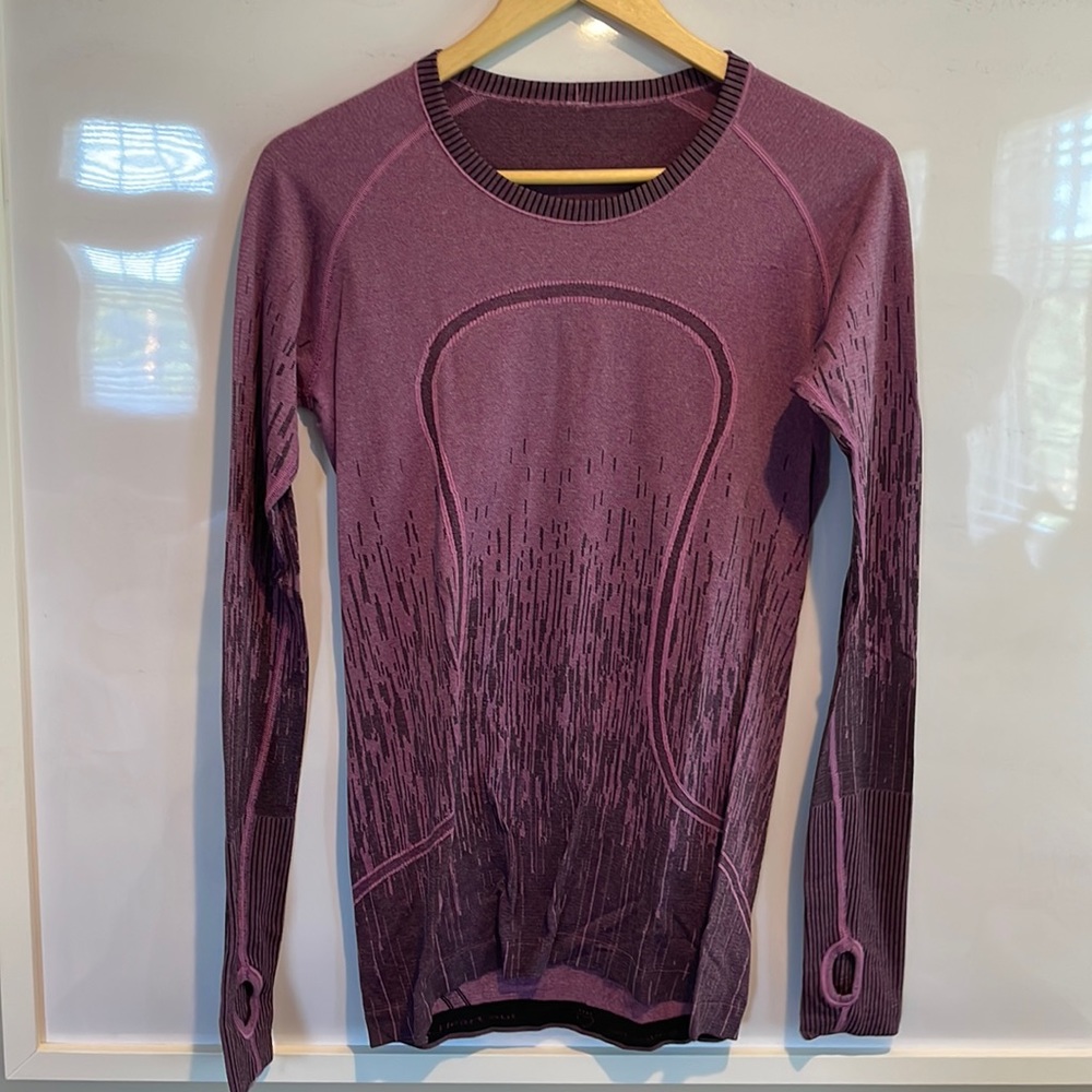Lululemon long sleeve purple top